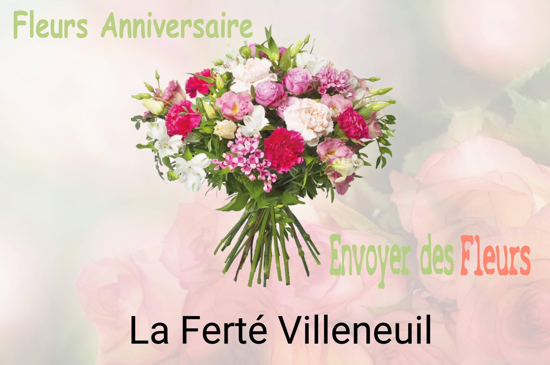 Bouquet de fleurs d’anniversaire livré à La Ferté-Villeneuil