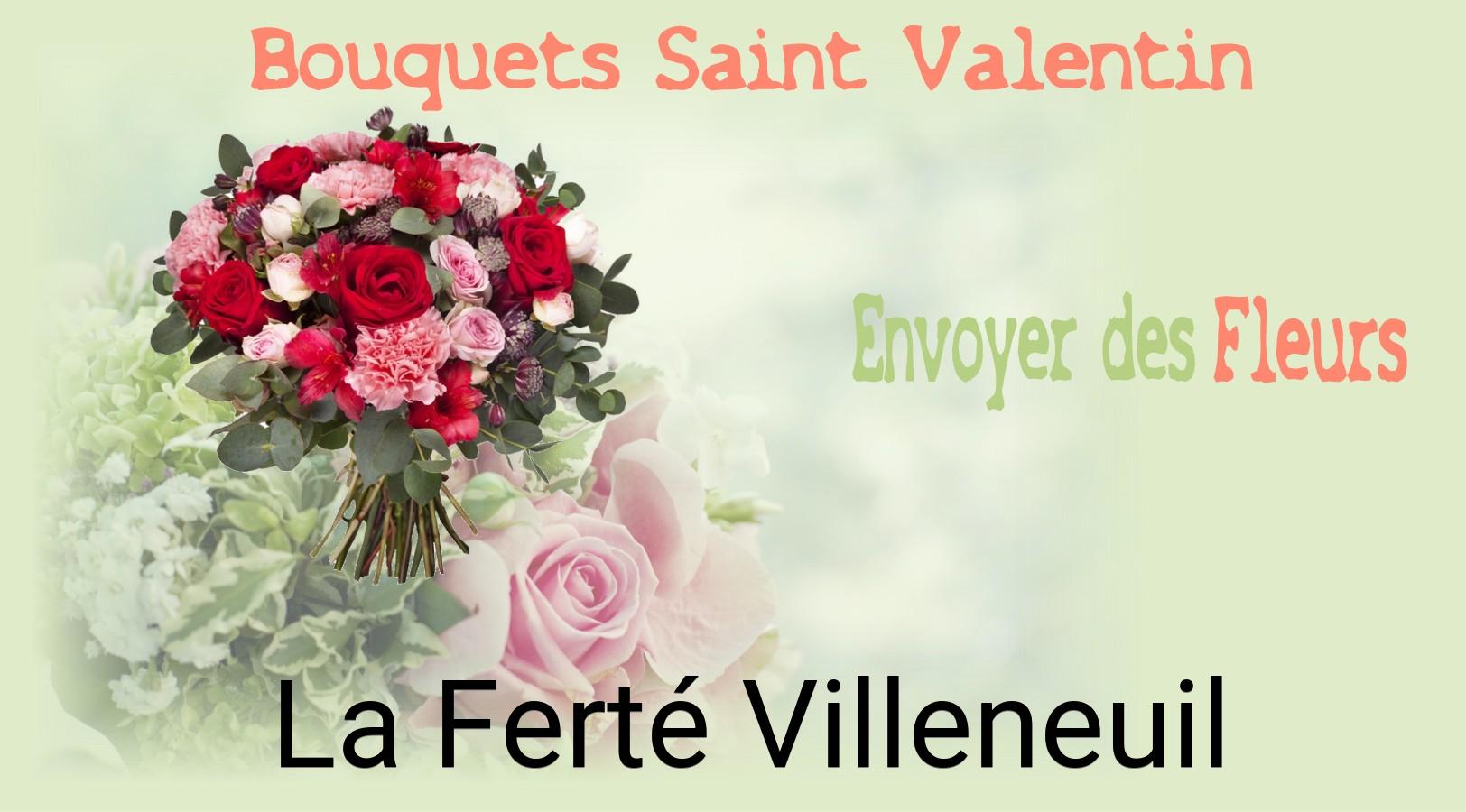 Roses de Saint-Valentin livrées à La Ferté-Villeneuil